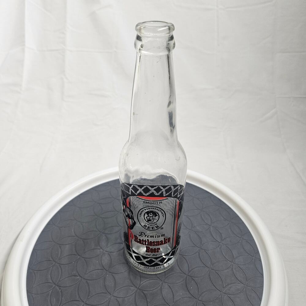 Vintage Pappy Kershenstine's Rattlesnake Beer Bottle